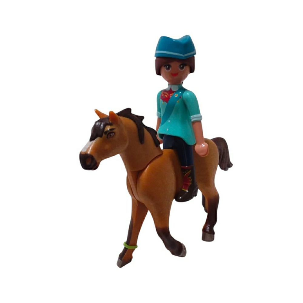 PLAYMOBIL SPIRIT Riding Free Lucky And Spirit Figure Set